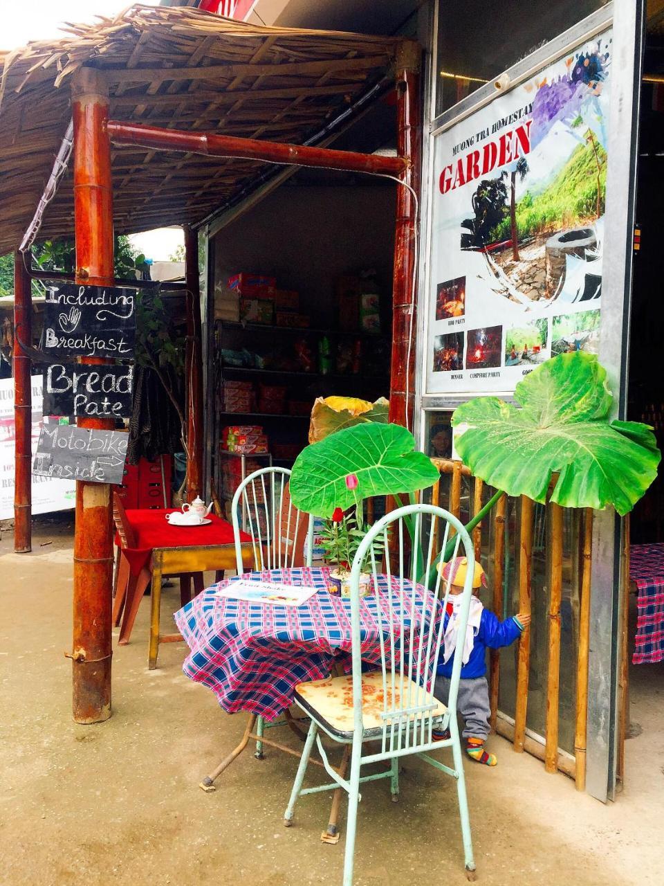 Muong Tra Garden Homestay Lang Cac Exterior photo