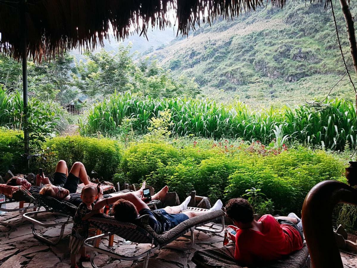 Muong Tra Garden Homestay Lang Cac Exterior photo